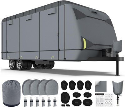 ٹریول ٹریل آر وی کور آؤٹ ڈور اپنی مرضی کے مطابق واٹر پروف آر وی کور یووی ہائیڈرو آر وی کور