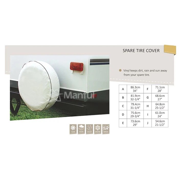 وی اسپیئر ٹائر کور