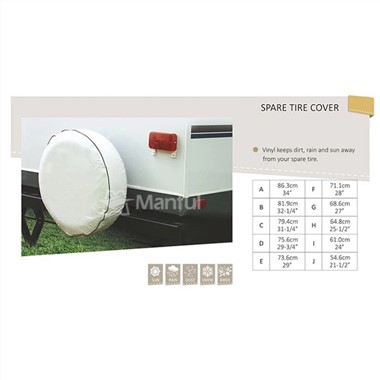 وی اسپیئر ٹائر کور